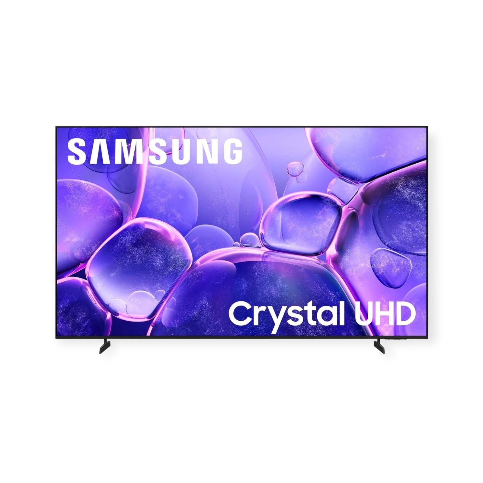 Samsung 65-Inch Class Crystal UHD U8000F 4K Smart TV (2025 Model) Endless Free Content, Crystal Processor 4K, MetalStream Design, Knox Security, Alexa Built-in