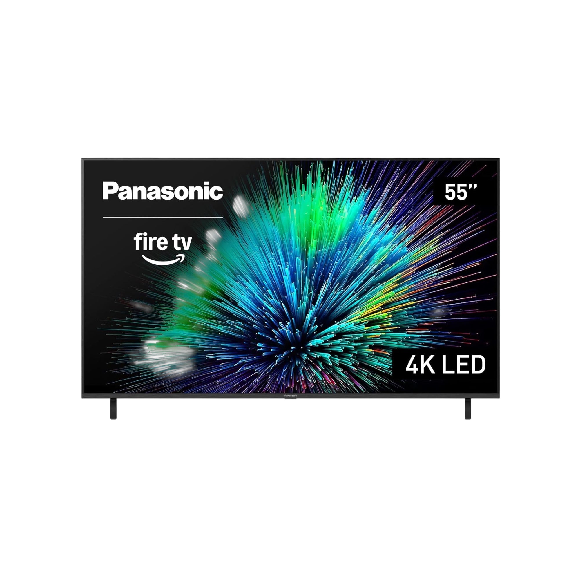 Panasonic W70 Series (2025 Model) 55" LED 4K Ultra HD Smart Fire TV, Press & Ask Alexa, Apple AirPlay, HDR10+, HDMI 2.1, and Bluetooth Support - 55W70BP