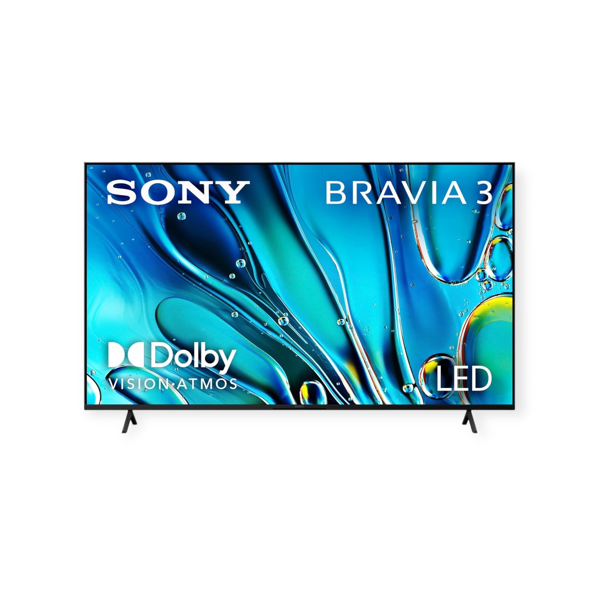 Sony 55-Inch 4K Ultra HD BRAVIA 3 LED Smart TV with Google TV, LED Flat Screen, Dolby Vision HDR, Google TV, Exclusive PS5 Features, (K-55S30)