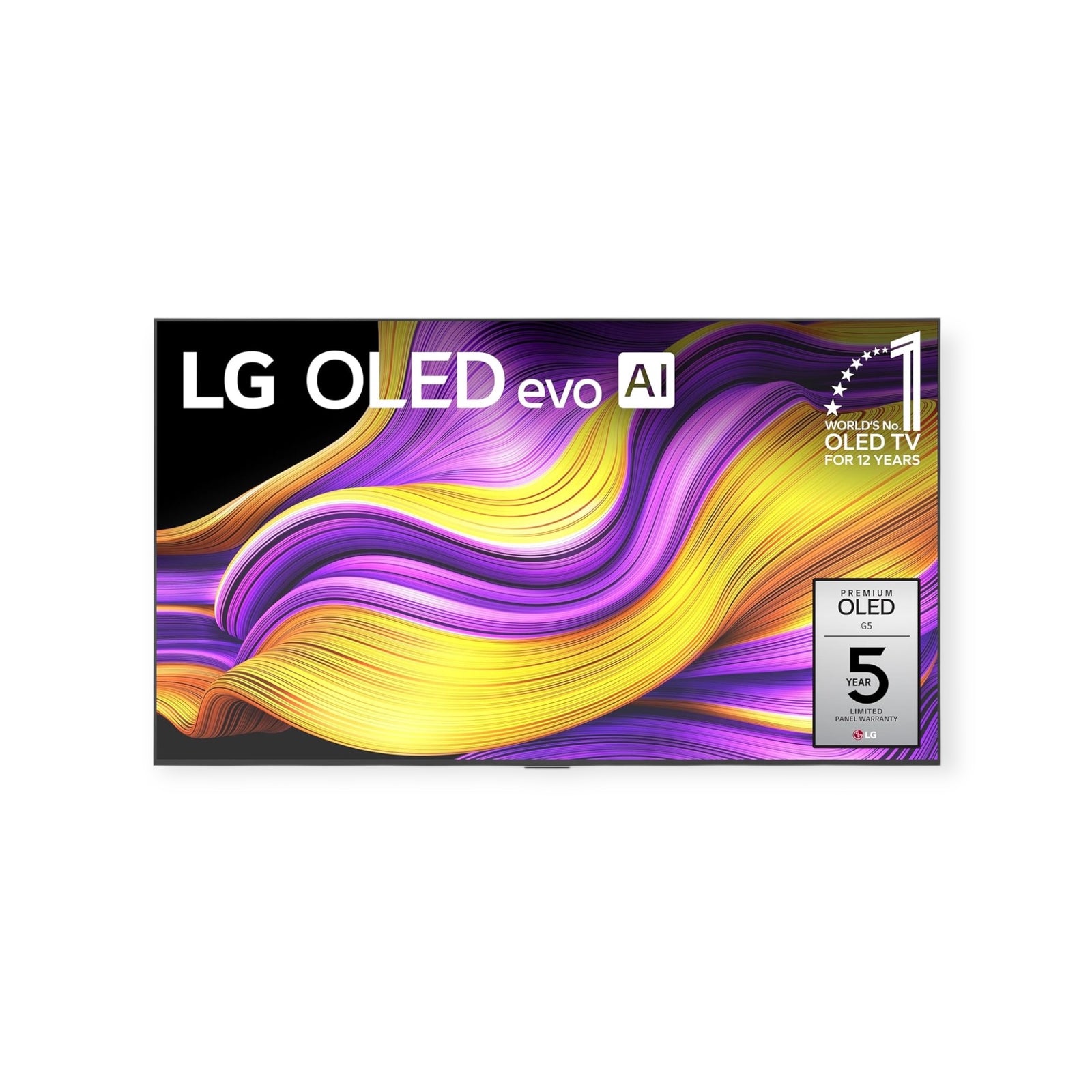 LG 65-Inch Class OLED evo AI 4K G5 Series Smart TV w/Dolby Atmos, Dolby Vision, HDR10, AI Super Upscaling 4K, Filmmaker Mode, Wow Orchestra, Alexa Built-in (OLED65G5WUA, 2025)