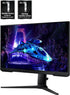 Samsung 27-Inch Odyssey G3 (G30D) Series FHD Gaming Monitor, 1ms, 180Hz, AMD FreeSync, Adjustable Stand, Black Equalizer, Virtual Aim Point, Eye Saver Mode, Flicker-Free, LS27DG302ENXZA