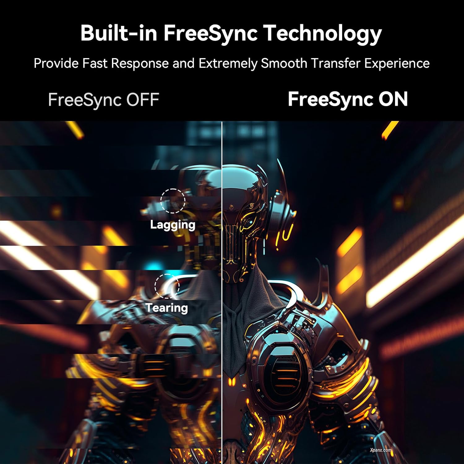 SANSUI 32 Inch Curved 240Hz Gaming Monitor High Refresh Rate, FHD 1080P Gaming PC Monitor HDMI DP1.4, Curved 1500R, 1Ms MPRT, HDR,Metal Stand,VESA Compatible(DP Cable Incl.)