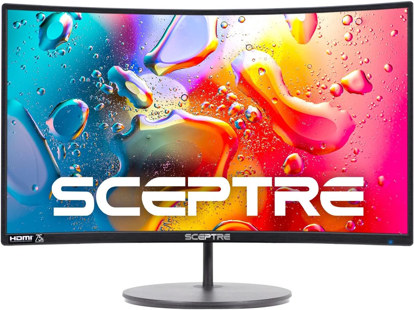 Sceptre Curved 24-inch Gaming Monitor 1080p R1500 98% sRGB HDMI x2 VGA Build-in Speakers, VESA Wall Mount Machine Black (C248W-1920RN Series)