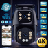 4K 8MP HD Wifi PTZ Camera Outdoor 4MP Dual Lens Dual Screen AI Auto Tracking IP Camera CCTV Audio Video Surveillance P2P iCSee