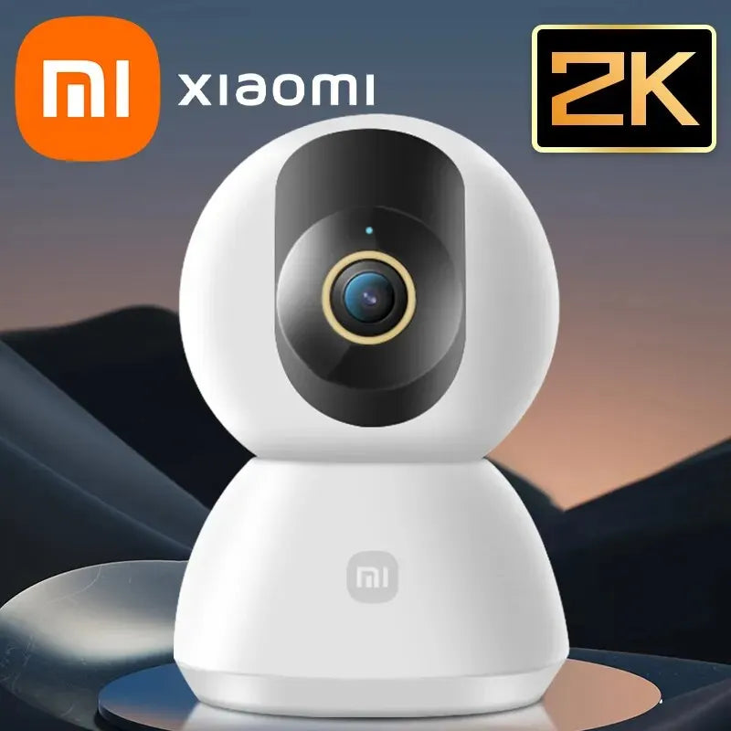 Smart Home 360° Security Camera Mi PTZ 2K Webcam 1296P 3 Megapixel AI Human Detection Night Vision Webcam Work With Miji