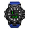Men’s Military Sports Digital Watch – Large Dial, Waterproof, Luminous, Multifunctional with Alarm for Outdoor Use