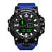 Men’s Military Sports Digital Watch – Large Dial, Waterproof, Luminous, Multifunctional with Alarm for Outdoor Use