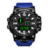 Men’s Military Sports Digital Watch – Large Dial, Waterproof, Luminous, Multifunctional with Alarm for Outdoor Use