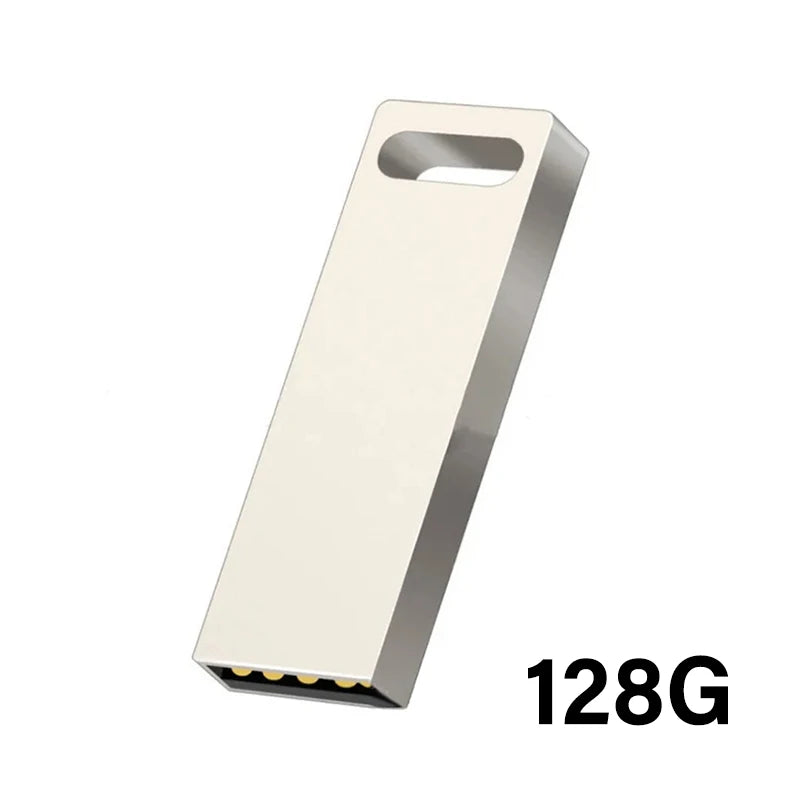 2TB Metal Flash Drive USB 3.0 High Speed Transfer Portable Mini U Disk Pen Drive 1TB 512GB Waterproof Disk SSD U Drive