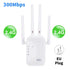 Kebidumei 1200/300Mbps Wifi Repeater Amplifier 2.4G 5G Network Expander Range Extender WiFi Signal Booster Wireless Wi-Fi Router