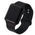 LED Digital Square Watch – Silicone Strap Casual Sports Wristwatch for Men & Women