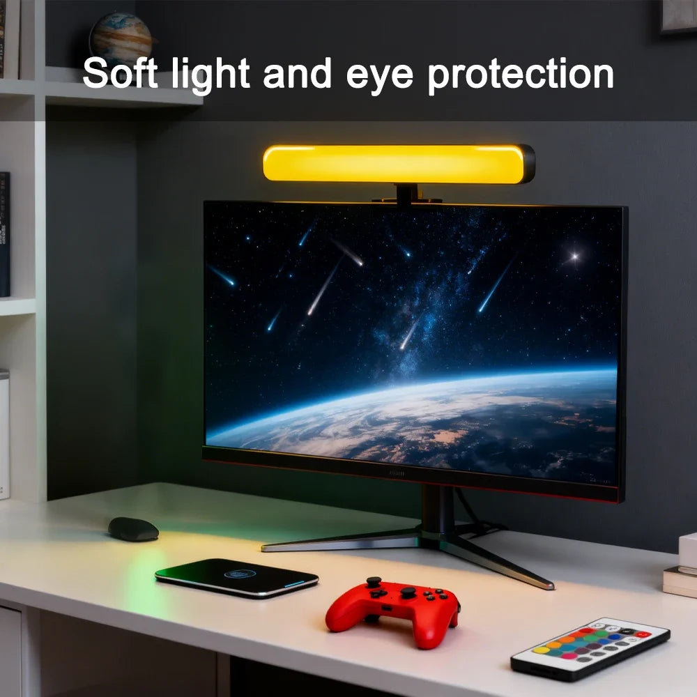 RGB USBLED Light Bar  Color Changing TV Backlight Remote Symphony Atmosphere Light Strips Music Rhythm Ambient Pickup Lamp Decor