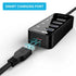 USB 3.0 HUB 4 7 Port Smart Phone Charger Multi Accessories With Power Adapter For Ipad MacBook Pro Computer PC Notebook Laptop