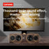 Lenovo C02 Bluetooth 5.0 Wooden Speaker – Wired USB Dual Mode Retro Subwoofer for PC TV Phone Gaming