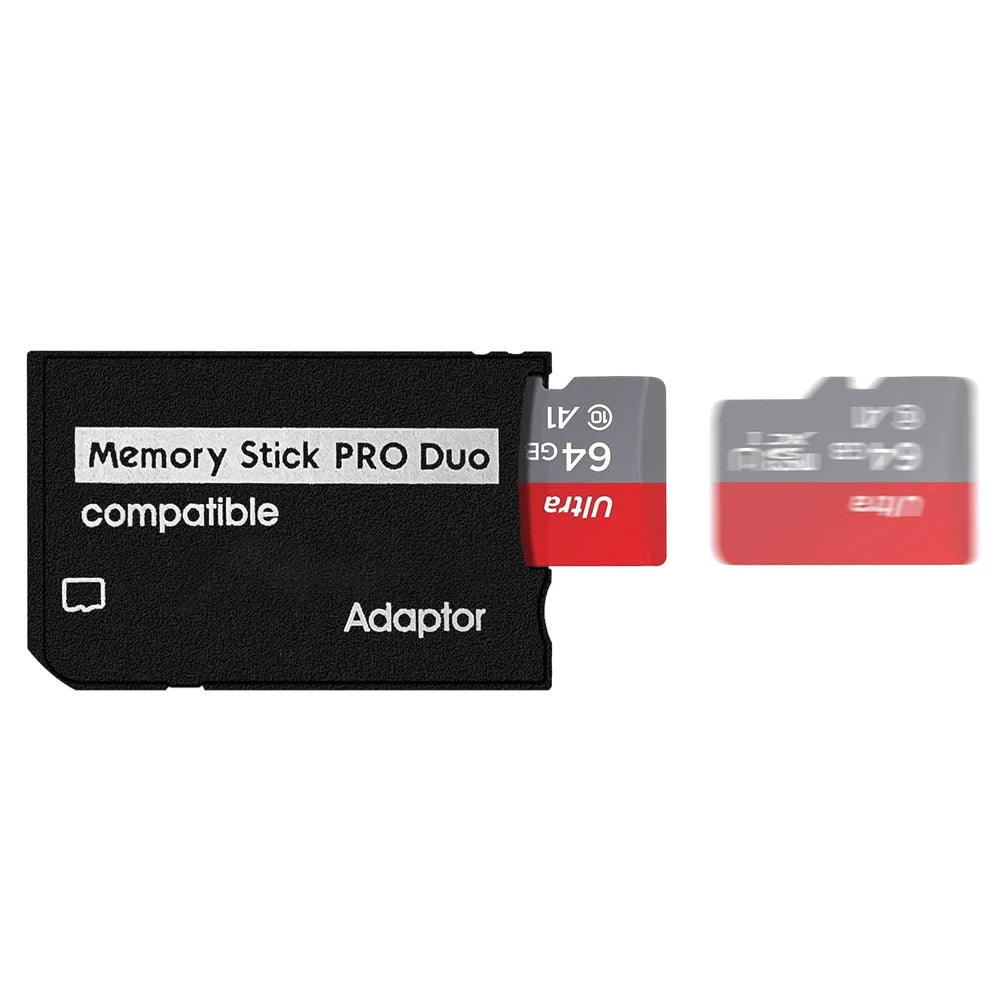 TF to MS Memory Stick Pro Duo Adapter Card Reader for PSP SD Card Converter for Sony PSP1000 2000 3000 Gaming Accessories