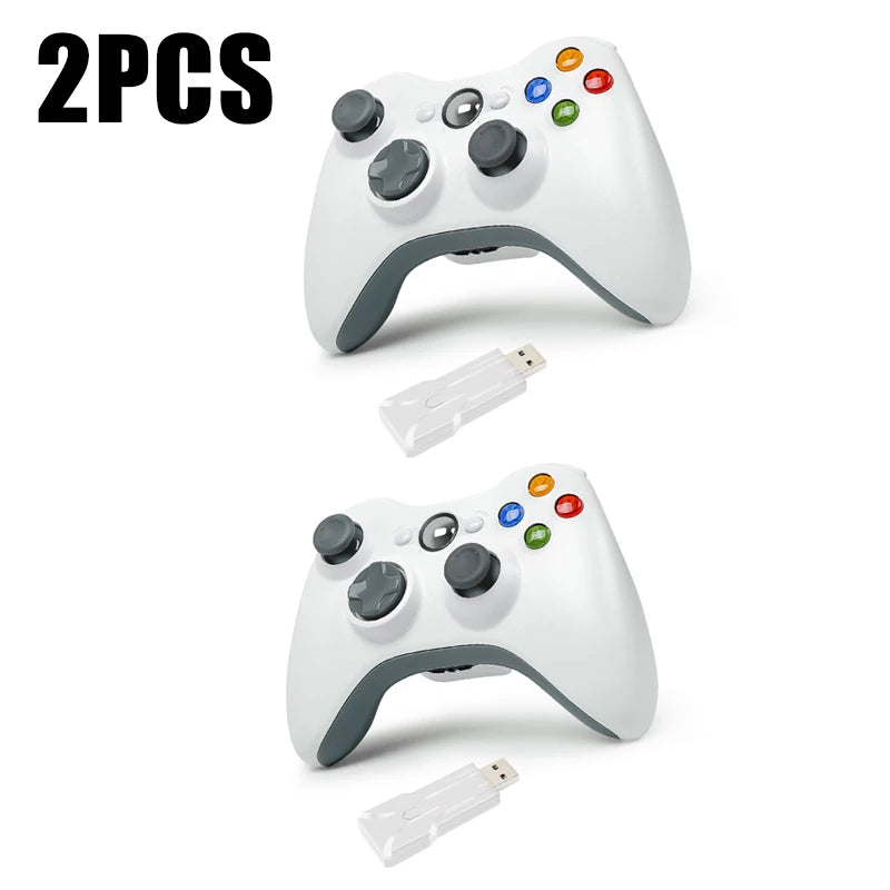 PC Gamepad For Xbox 360 2.4G Wireless Game Controller Gaming Remote Joystick 3D Rocker Game Handle Tools Parts