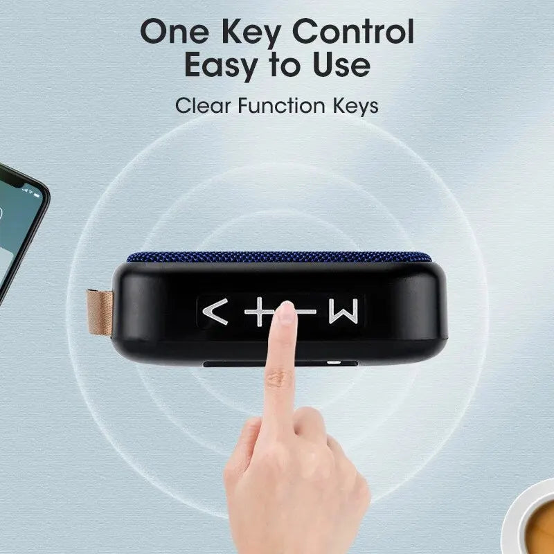 ZEALOT S32 Pro 15W Wireless Subwoofer Speaker – Bluetooth 5.2 Waterproof Outdoor Mini TF Card