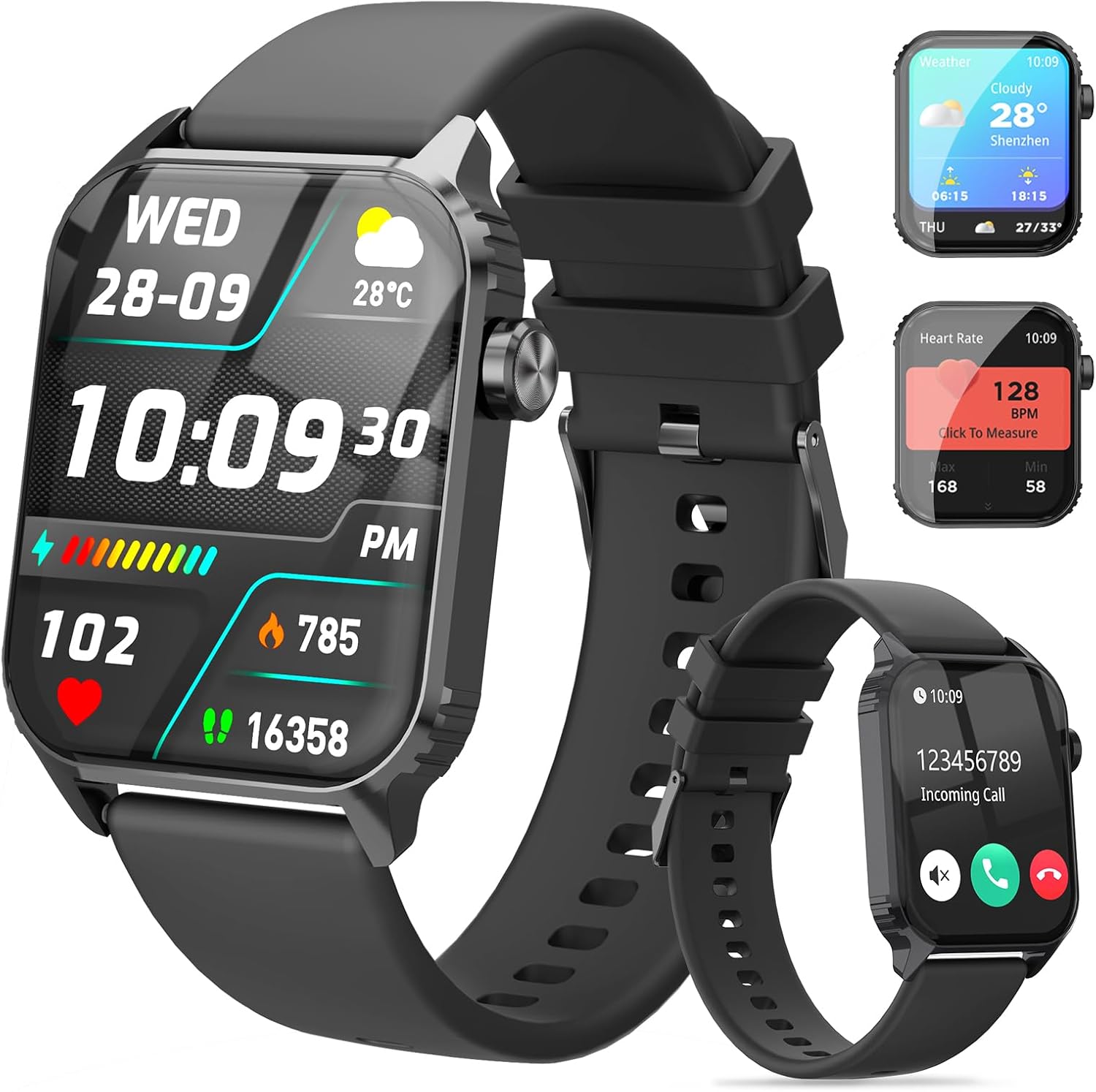Smart Watch for Men, 120 Sports Modes Smartwatch with 1.83